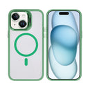 Rixus Classic 03 Case With MagSafe Compatible For Apple iPhone 14 Plus Light Green