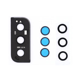 Samsung Galaxy S22 S901B Camera Lens Cover With Frame Phantom Black Original