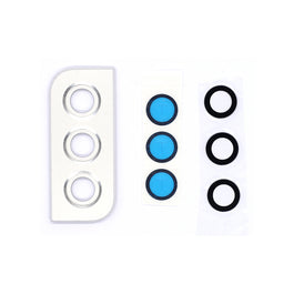 Samsung Galaxy S22 S901B Camera Lens Cover With Frame Phantom White Original
