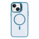 Rixus Classic 03 Case With MagSafe Compatible For Apple iPhone 13 Light Blue