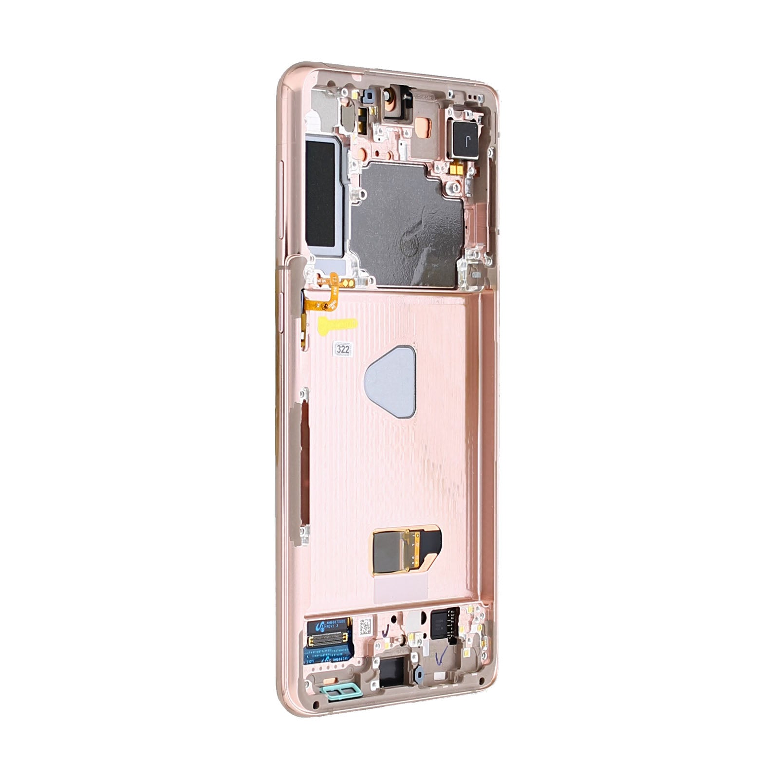 Samsung Galaxy S21 Plus 5G G996B Display And Digitizer With Frame Phantom Violet Service Pack