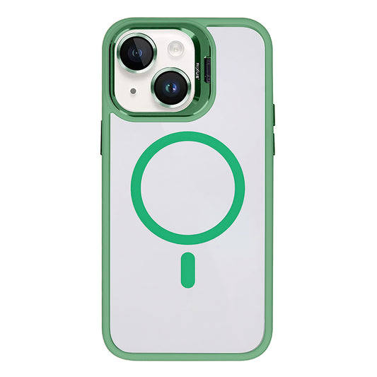 Rixus Classic 03 Case With MagSafe Compatible For Apple iPhone 13 Light Green