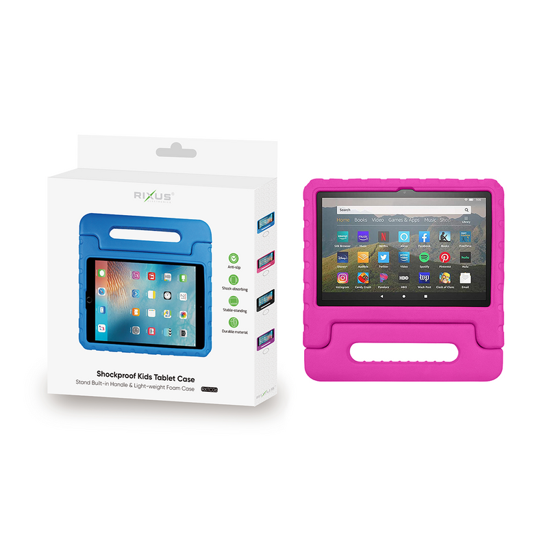 Rixus RXTC06 For iPad 2/3/4/9.7" Tablet Kids Case Pink