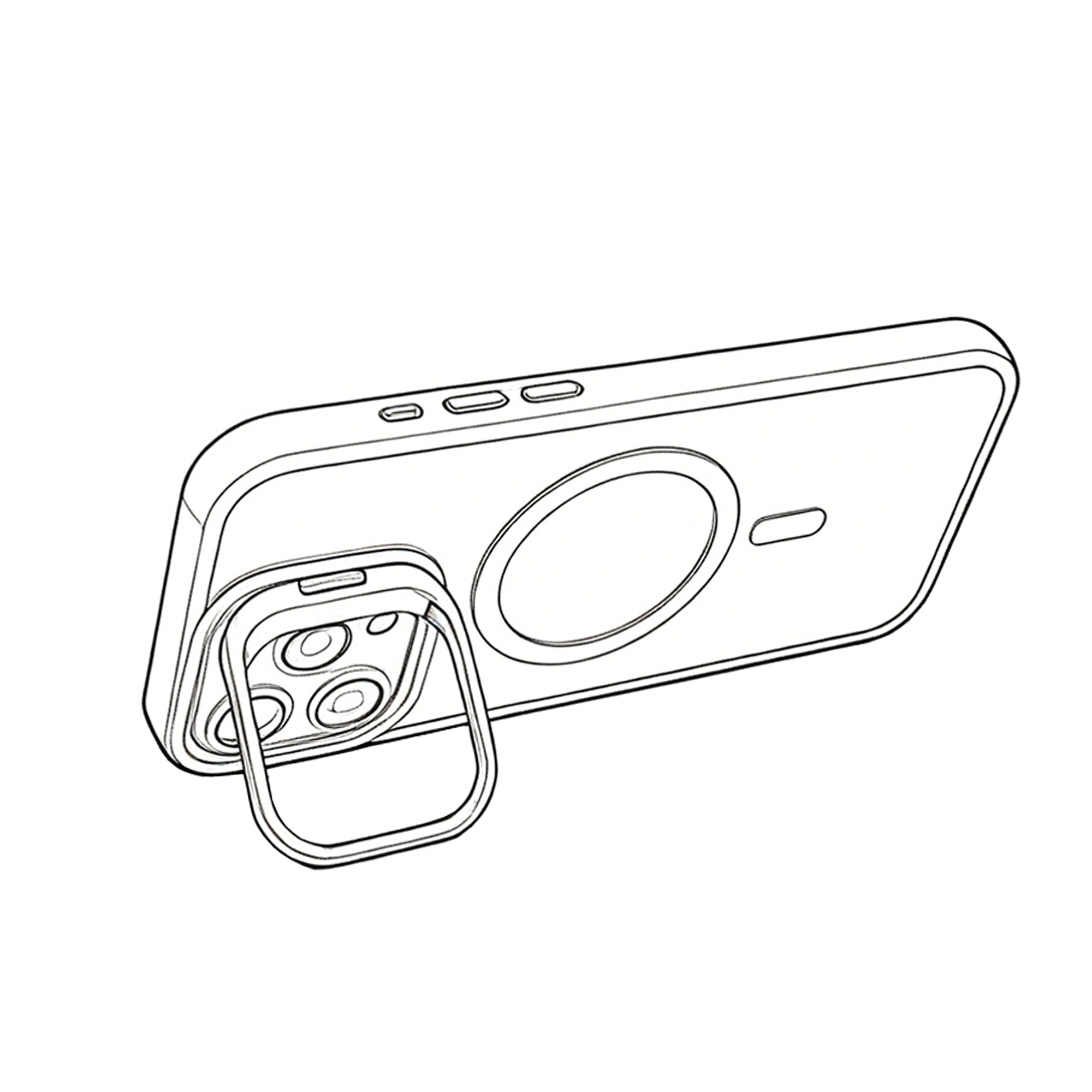 Rixus Classic 03 Case With MagSafe Compatible For Apple iPhone 13 Pro Light Purple