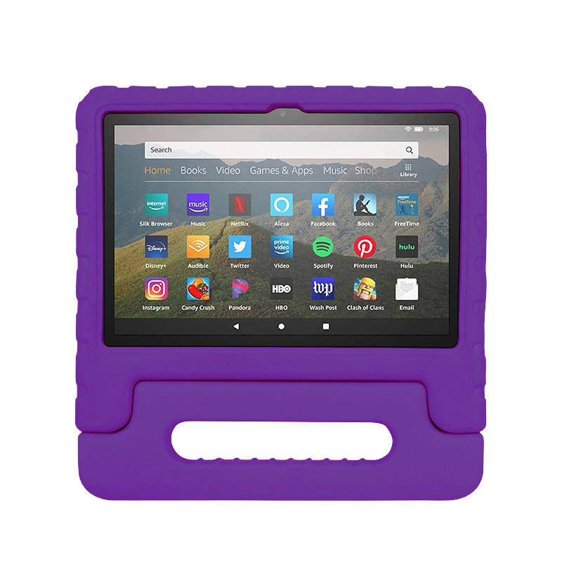 Rixus RXTC06 For iPad 2/3/4/9.7 Tablet Kids Case Purple