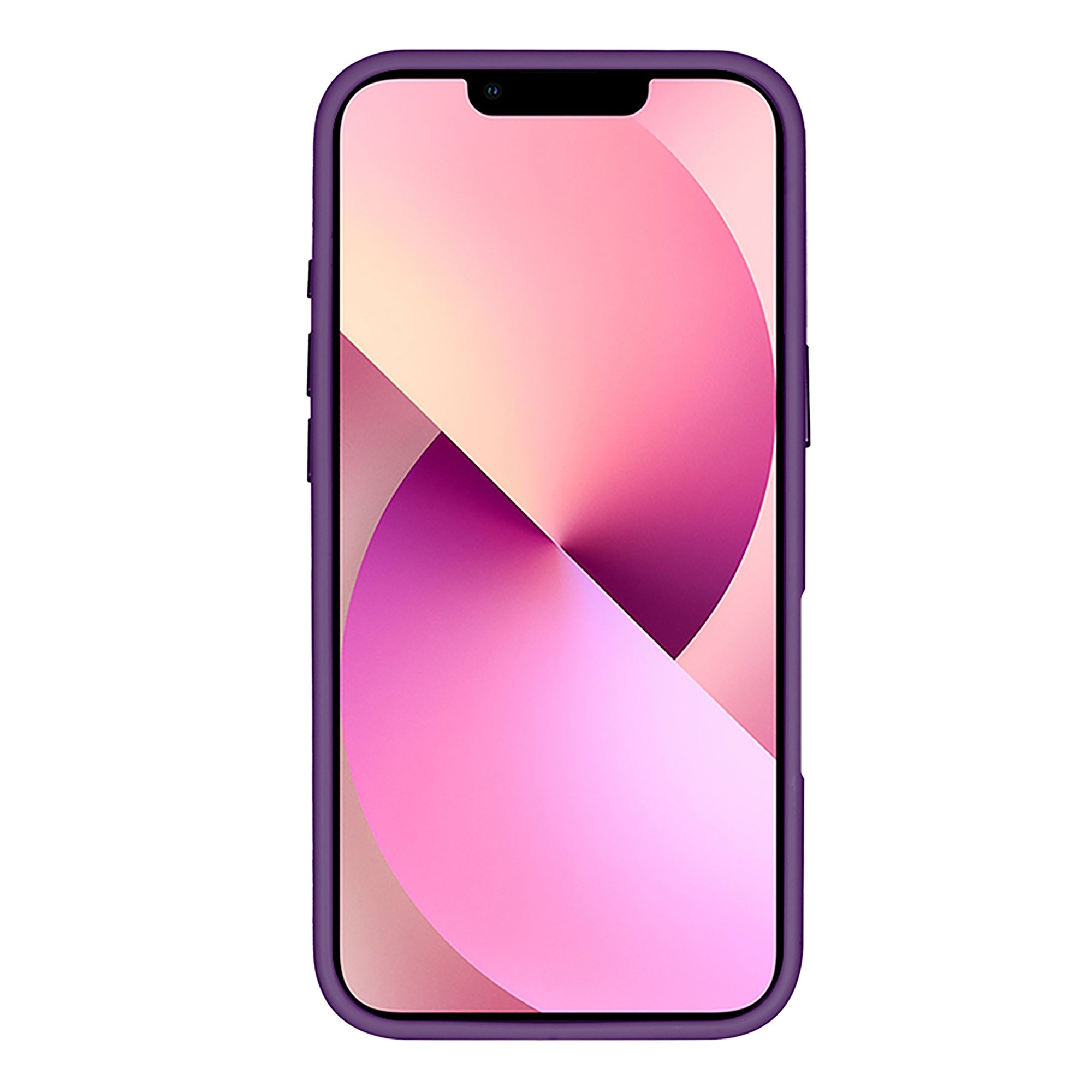 Rixus Classic 03 Case With MagSafe Compatible For Apple iPhone 13 Pro Deep Purple