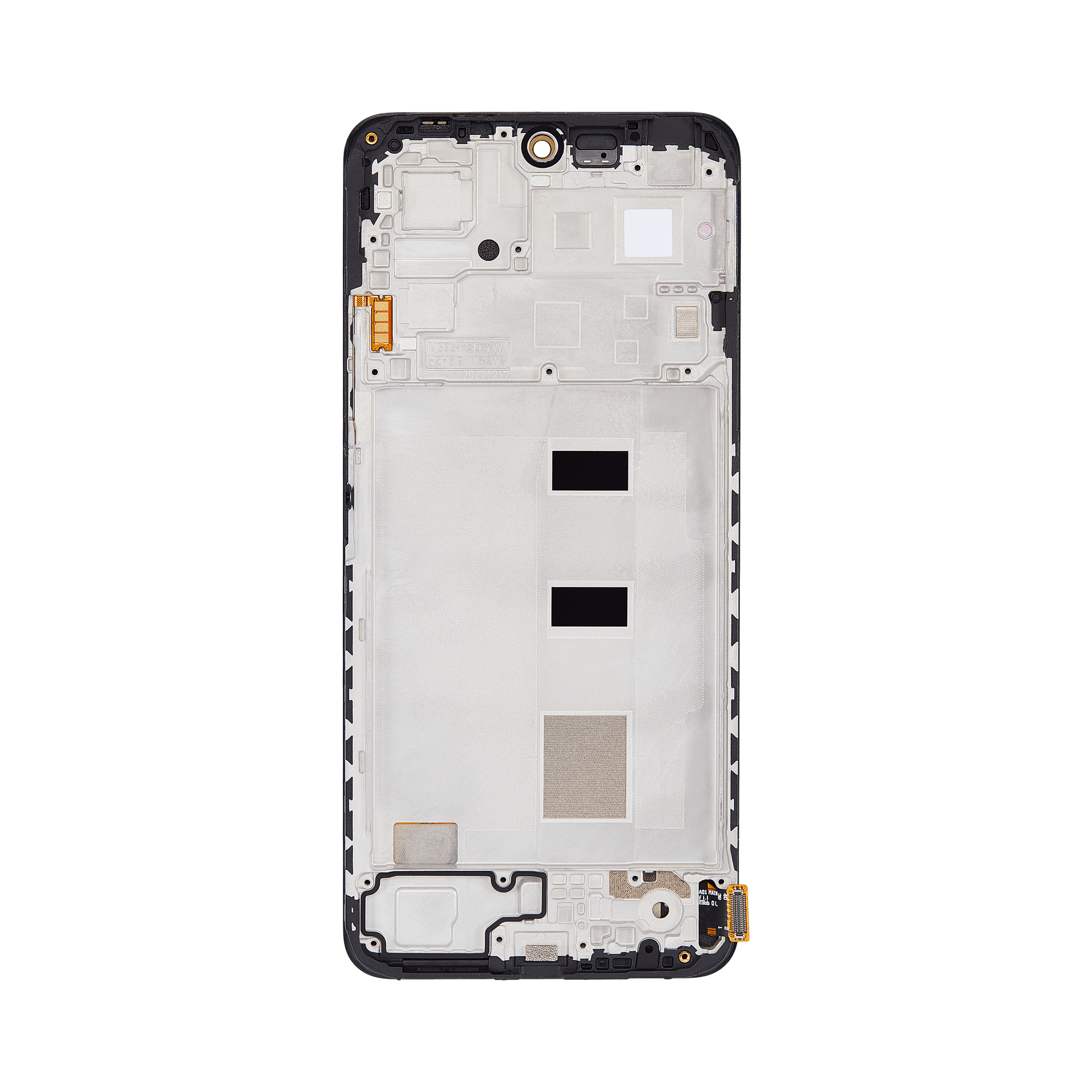Xiaomi Redmi Note 12 4G Display And Digitizer With Frame Black OEM