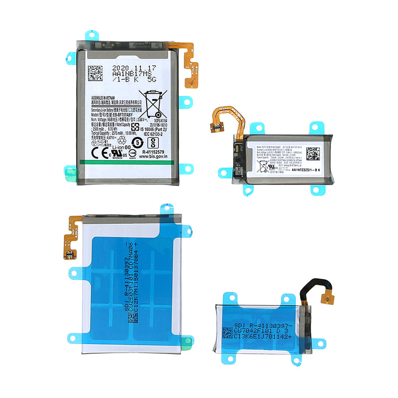 Samsung Galaxy Z Flip 5G F707B Main And Sub Battery Set EB-BF707ABY OEM