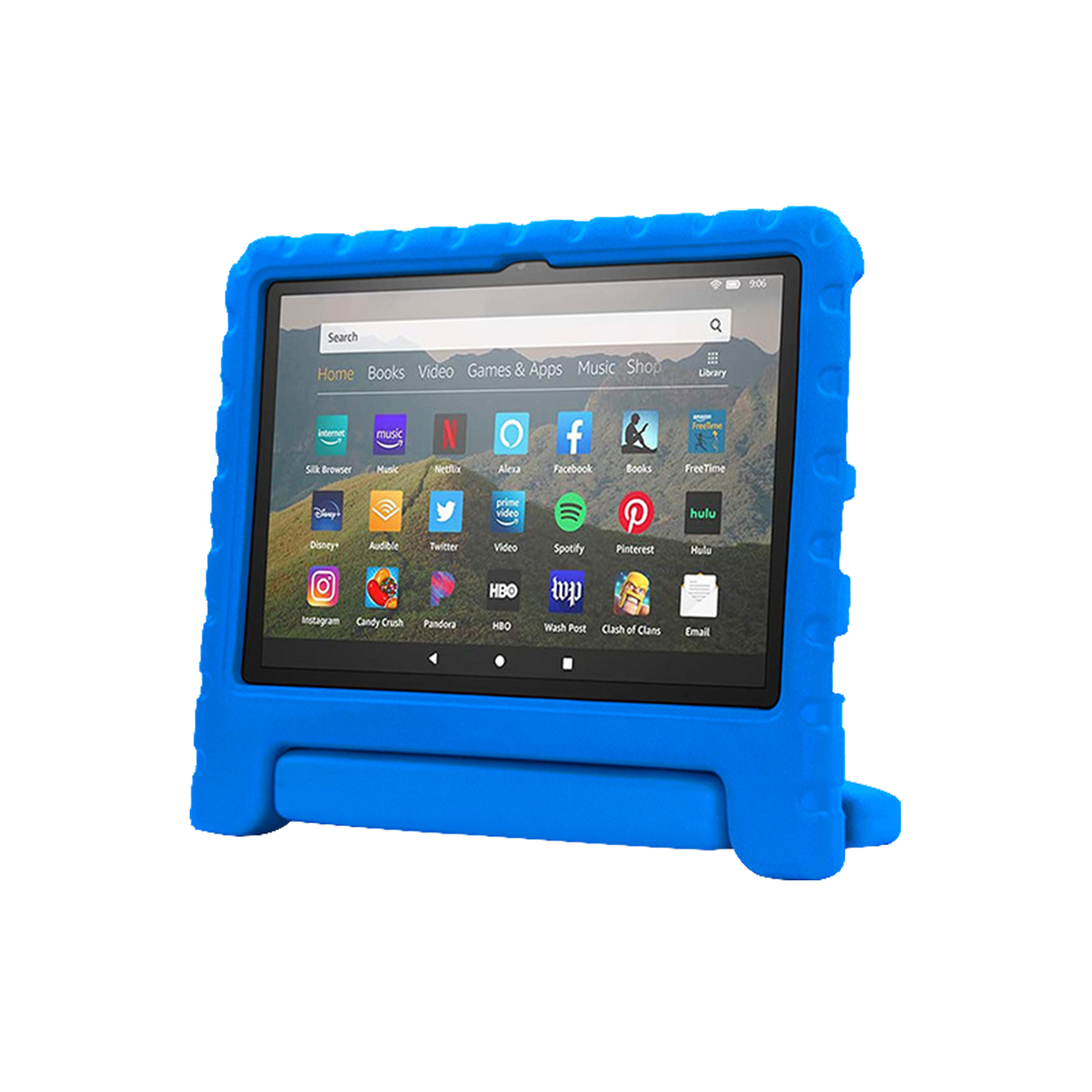 Rixus RXTC06 Tablet Kids Case For Apple iPad Mini 6 8.3 inch Blue