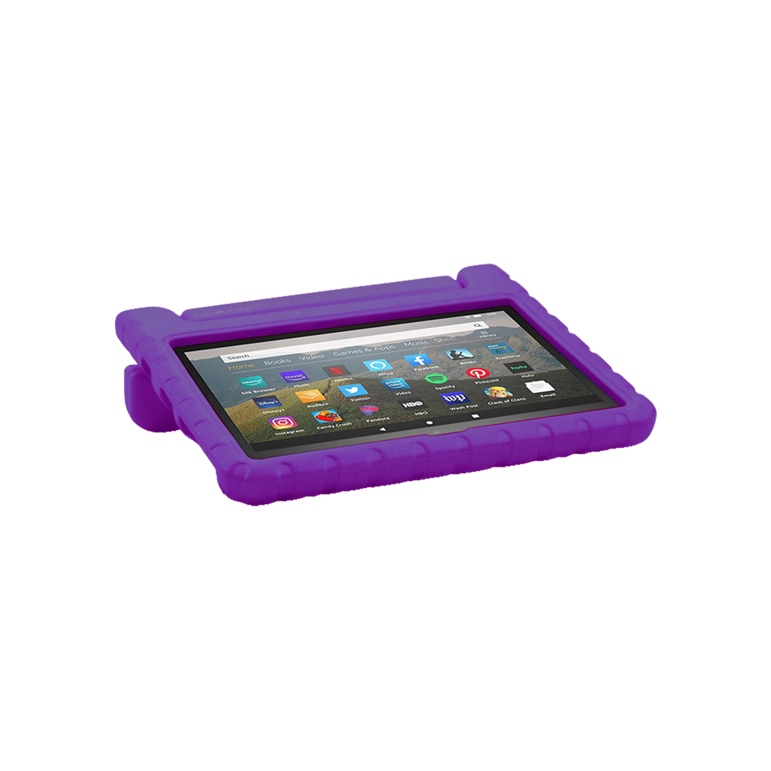 Rixus RXTC06 Tablet Kids Case For Apple iPad Mini 6 8.3 inch Purple