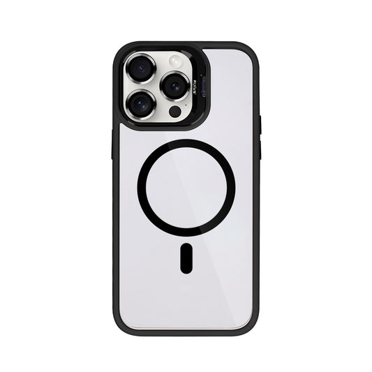 Rixus Classic 03 Case With MagSafe Compatible For Apple iPhone 12, 12 Pro Black
