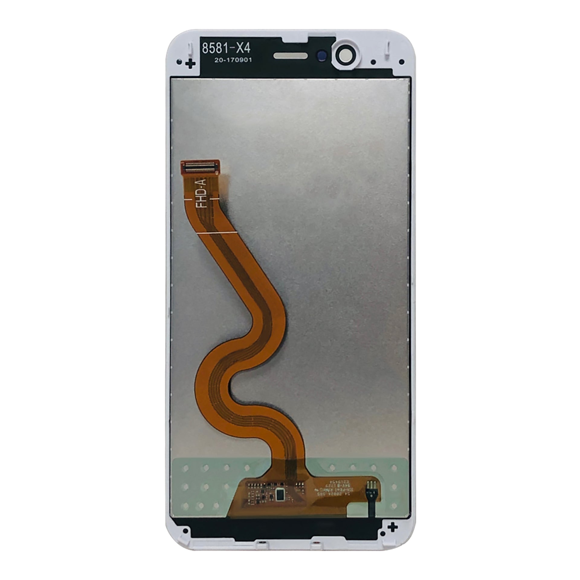 Huawei Nova 2 Plus Display And Digitizer With Frame White OEM