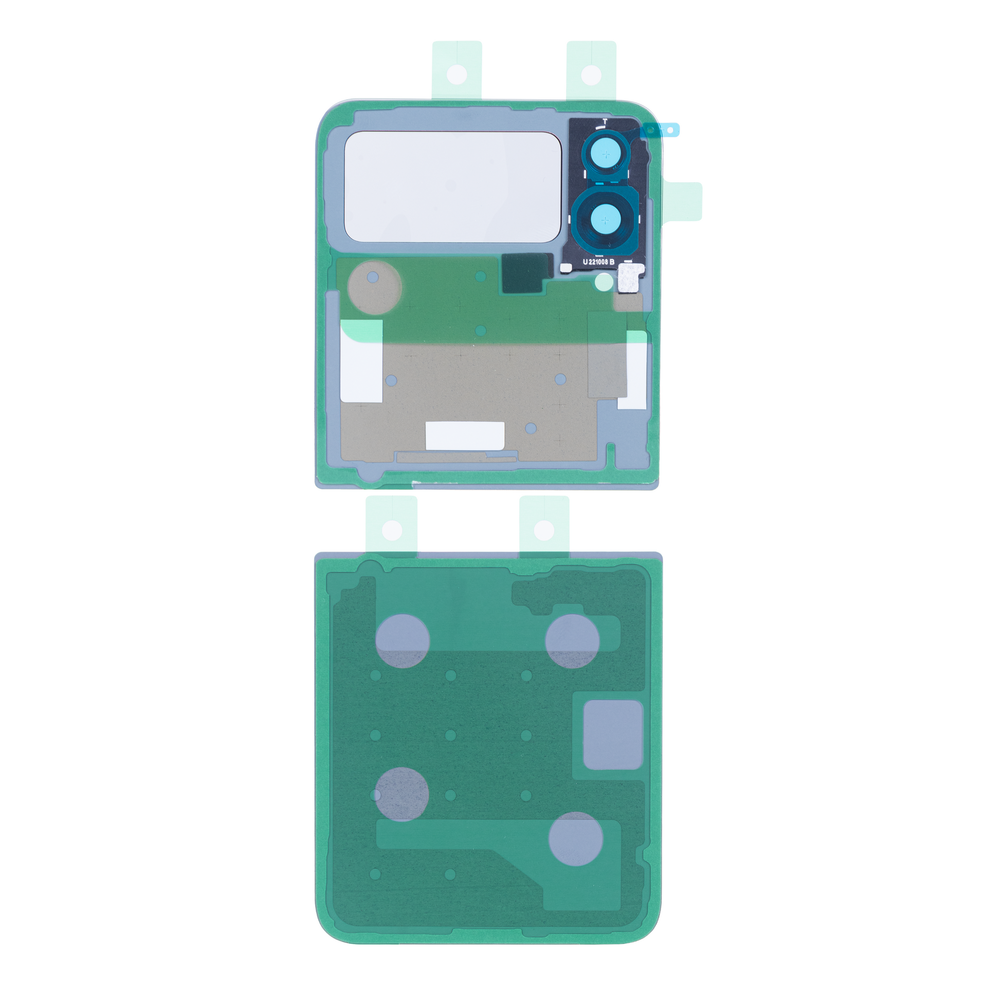 Samsung Galaxy Z Flip4 5G F721B Back Cover With Lens Red OEM