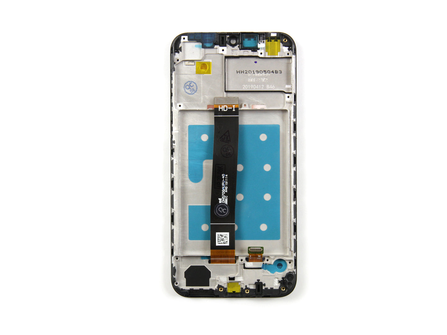 Huawei Y5 (2019) Display And Digitizer With Frame Black OEM