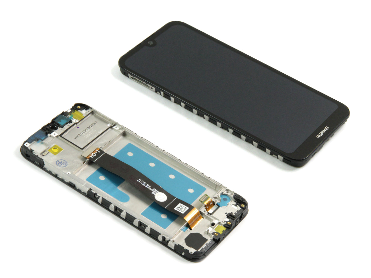 Huawei Y5 (2019) Display And Digitizer With Frame Black OEM