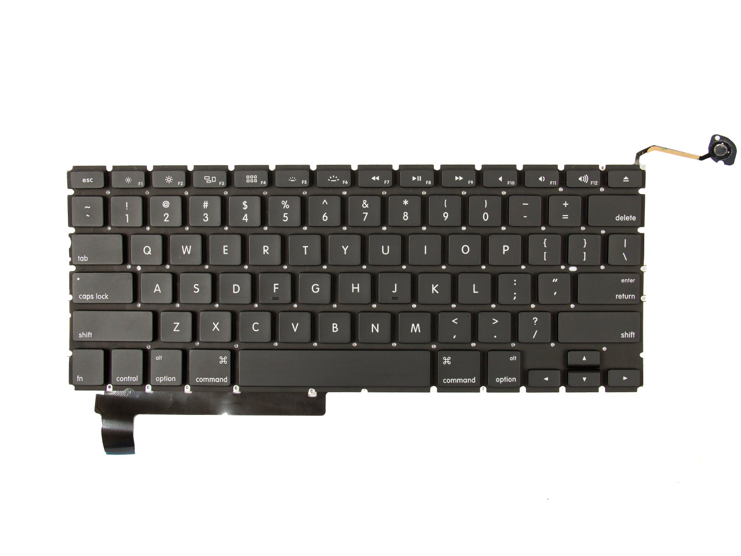 For Apple MacBook Pro (2009-2012) A1286 Keyboard US Black Pulled