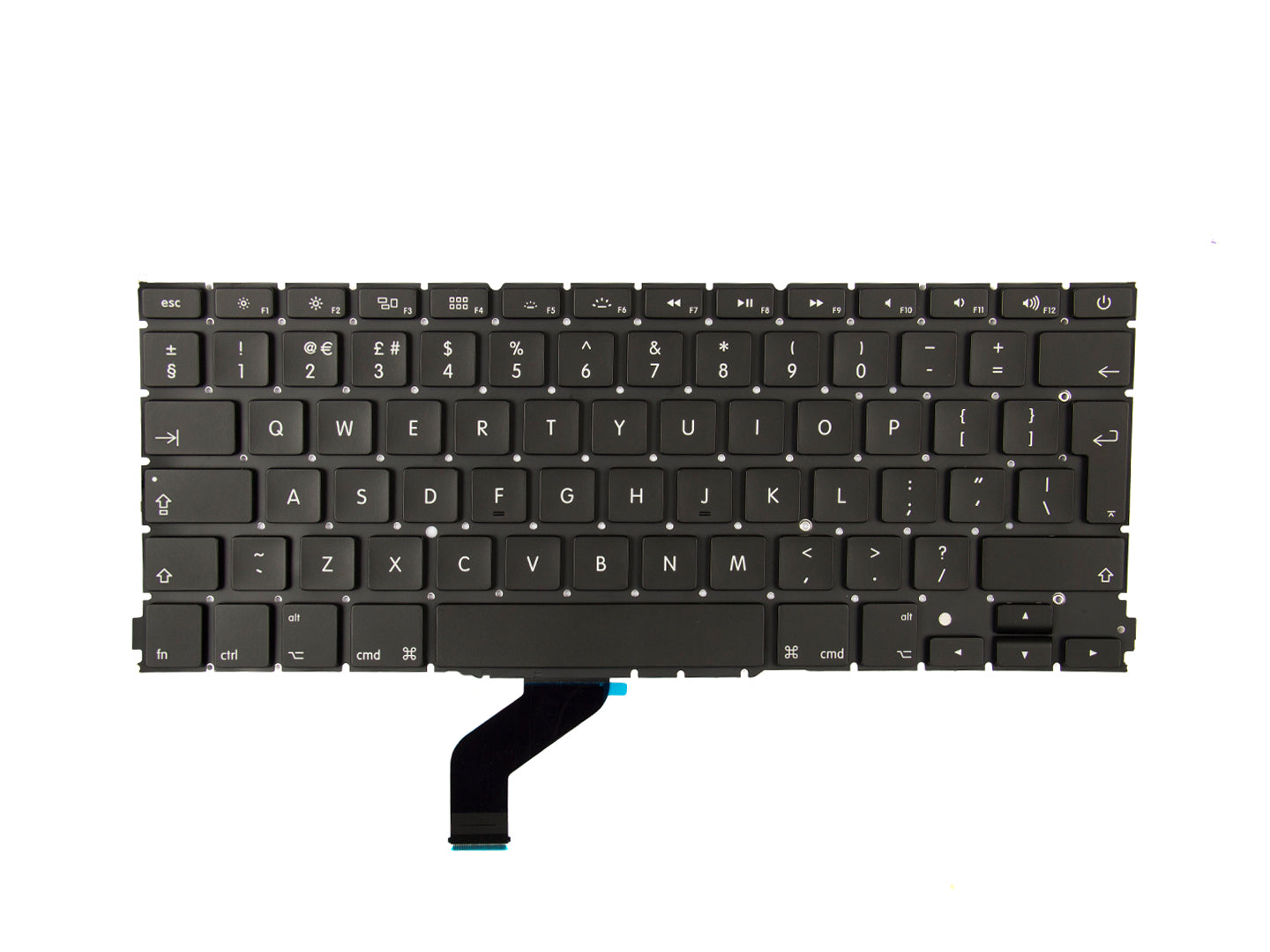For Apple MacBook Pro (2012-2013) A1425 Keyboard UK Black Pulled