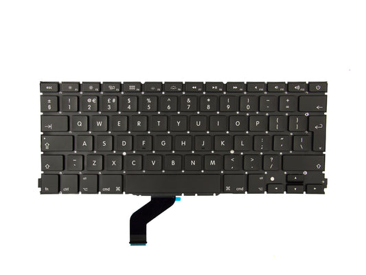 For Apple MacBook Pro (2012-2013) A1425 Keyboard UK Black Pulled