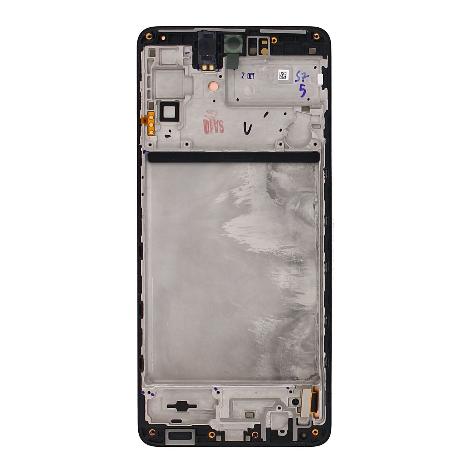 Samsung Galaxy M51 M515F Display And Digitizer With Frame Celestial Black Service Pack
