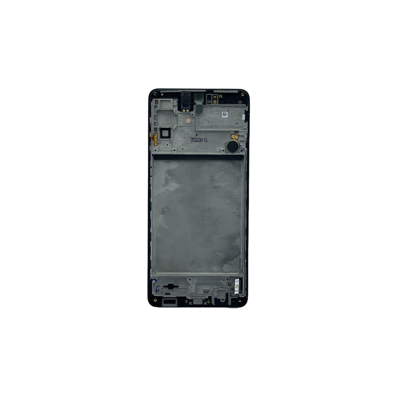 Samsung Galaxy M51 M515F Display And Digitizer With Frame Celestial Black Service Pack