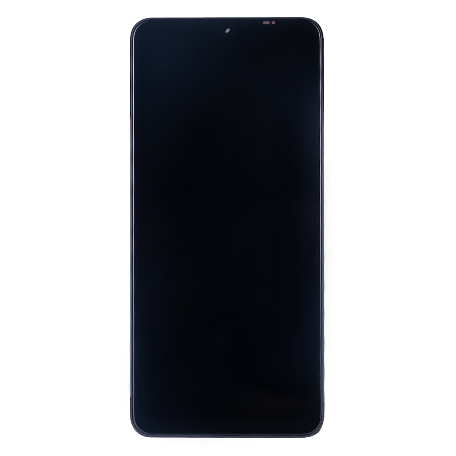 Samsung Galaxy A12 A125F Display And Digitizer With Frame Black (Flex DTC, CDOT) Service Pack