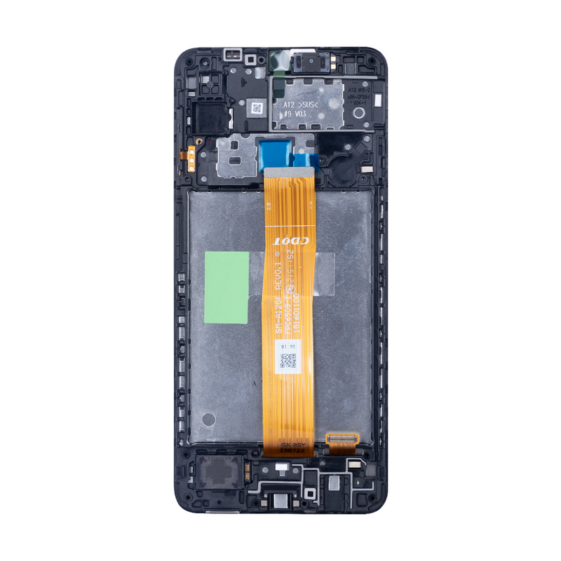 Samsung Galaxy A12 A125F Display And Digitizer With Frame (Flex DTC, CDOT Version) Service Pack