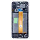 Samsung Galaxy A12 A125F Display And Digitizer With Frame Black (Flex DTC, CDOT) Service Pack