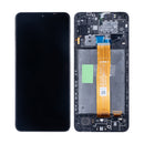 Samsung Galaxy A12 A125F Display And Digitizer With Frame Black (Flex DTC, CDOT) Service Pack