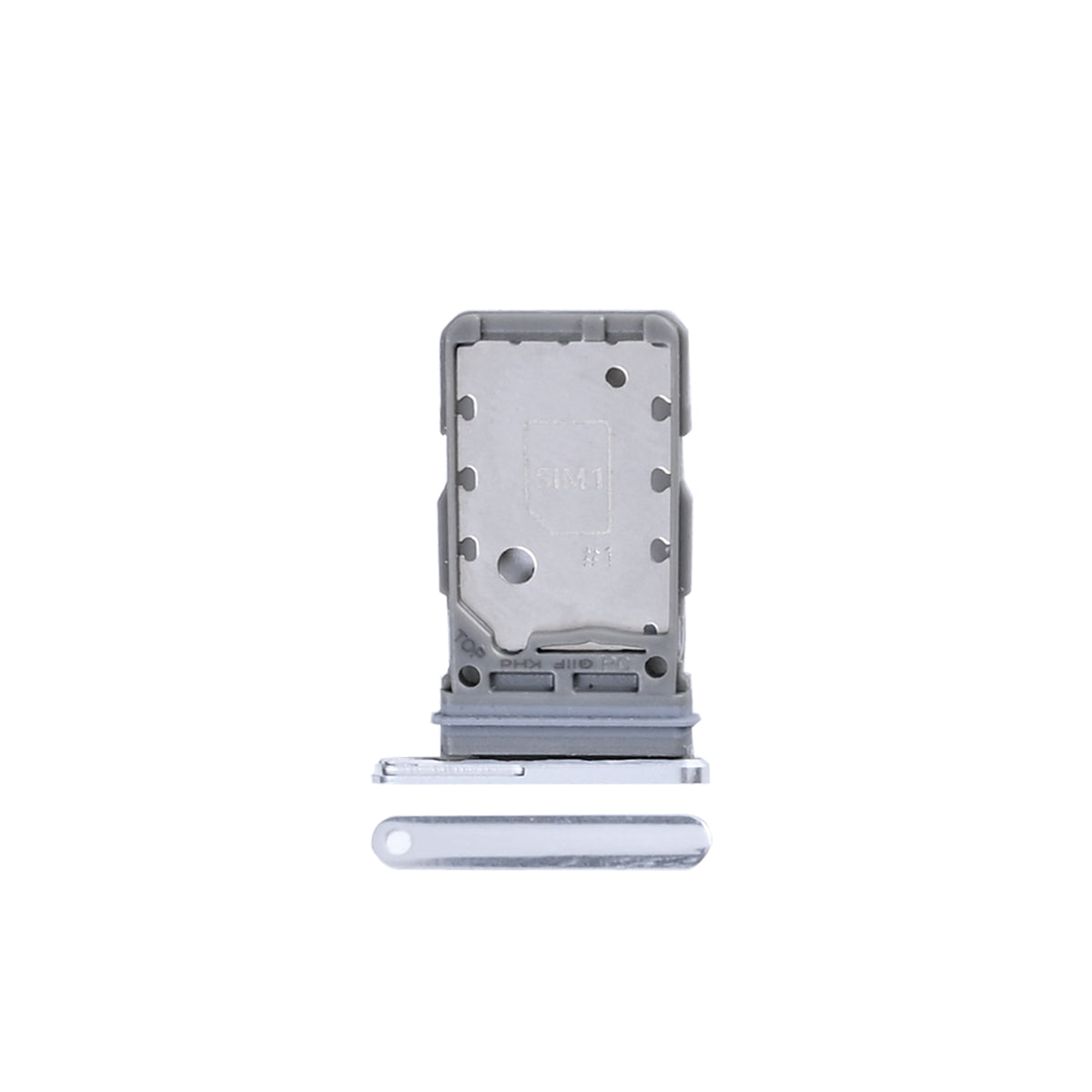 Samsung Galaxy S21 Ultra 5G G998B Sim Card Holder Phantom Silver OEM