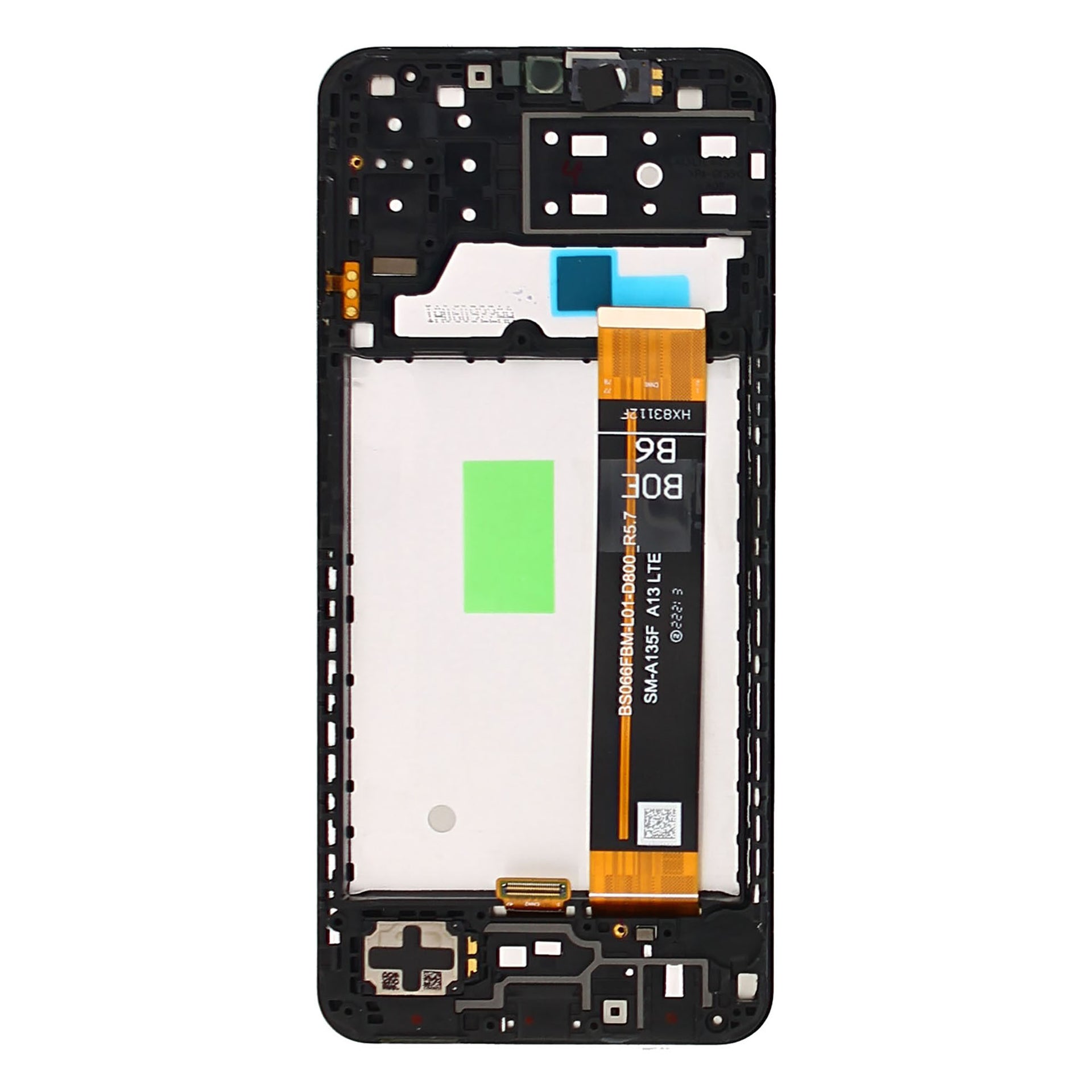 Samsung Galaxy A13 A135F Display And Digitizer With Frame Service Pack