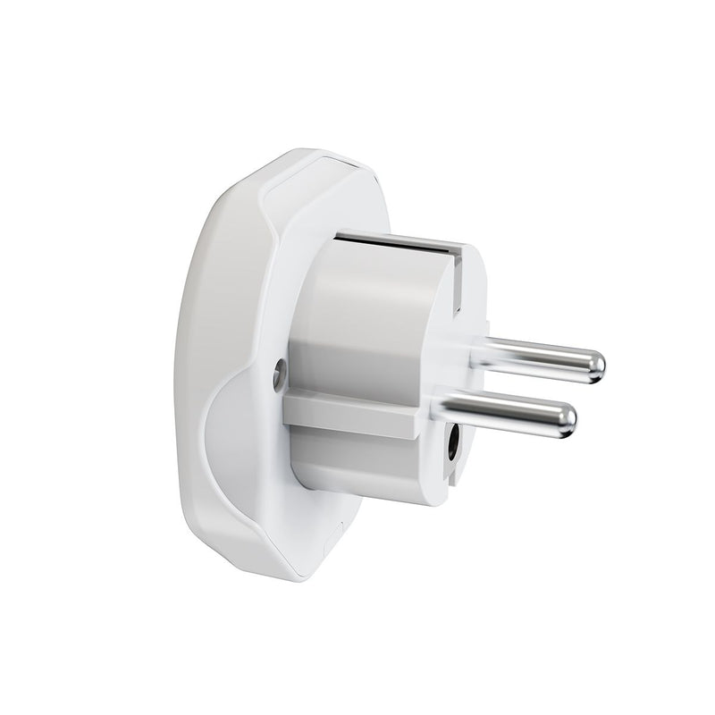 Rixus RXHC27 EU Travel Power Adapter White