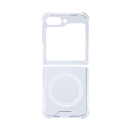 Rixus Clear Case With MagSafe Compatible For Samsung Galaxy Z Flip5