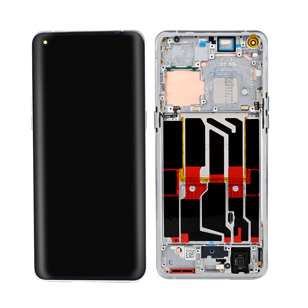 Oppo Find X5 Pro CPH2305 Display And Digitizer With Frame Ceramic White Original