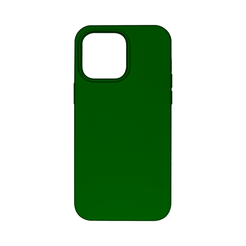 Rixus For iPhone 15 Plus Soft TPU Phone Case Dark Green