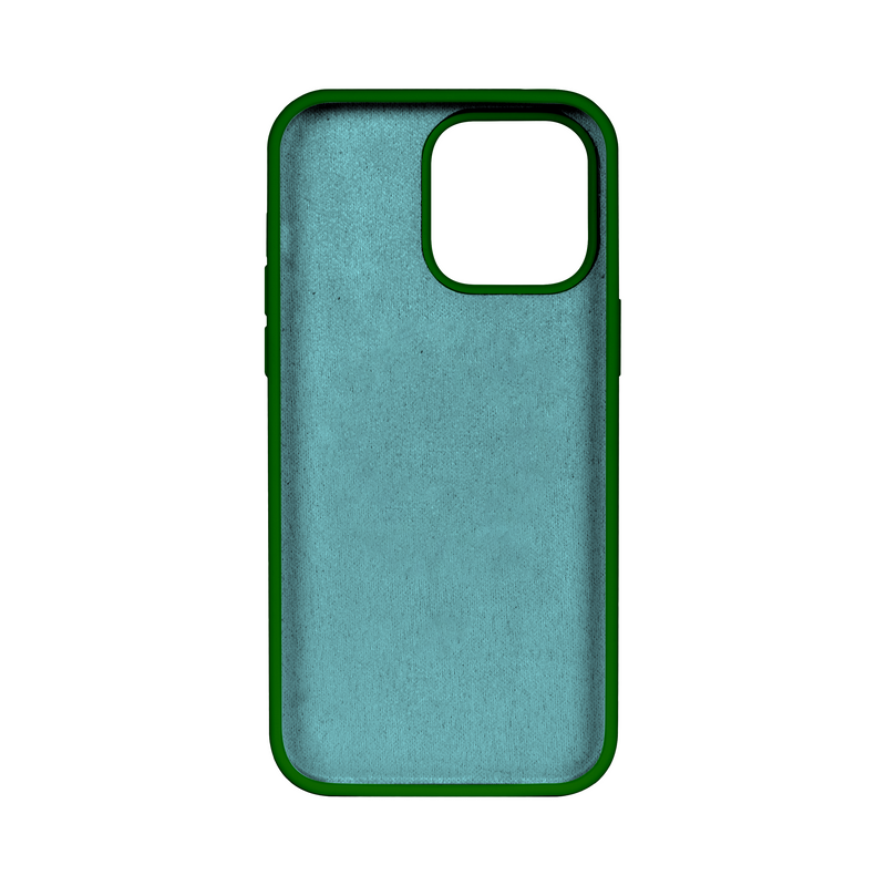 Rixus For iPhone 15 Plus Soft TPU Phone Case Dark Green