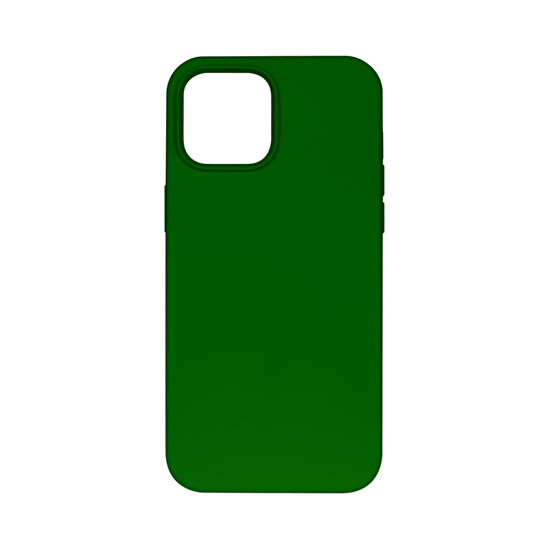 Rixus For iPhone 15 Soft TPU Phone Case Dark Green