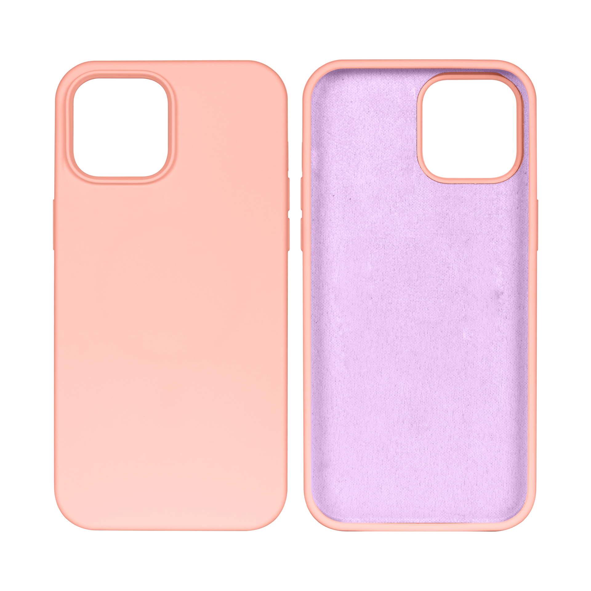 Rixus Soft TPU Phone Case For Apple iPhone 15 Pro Pink