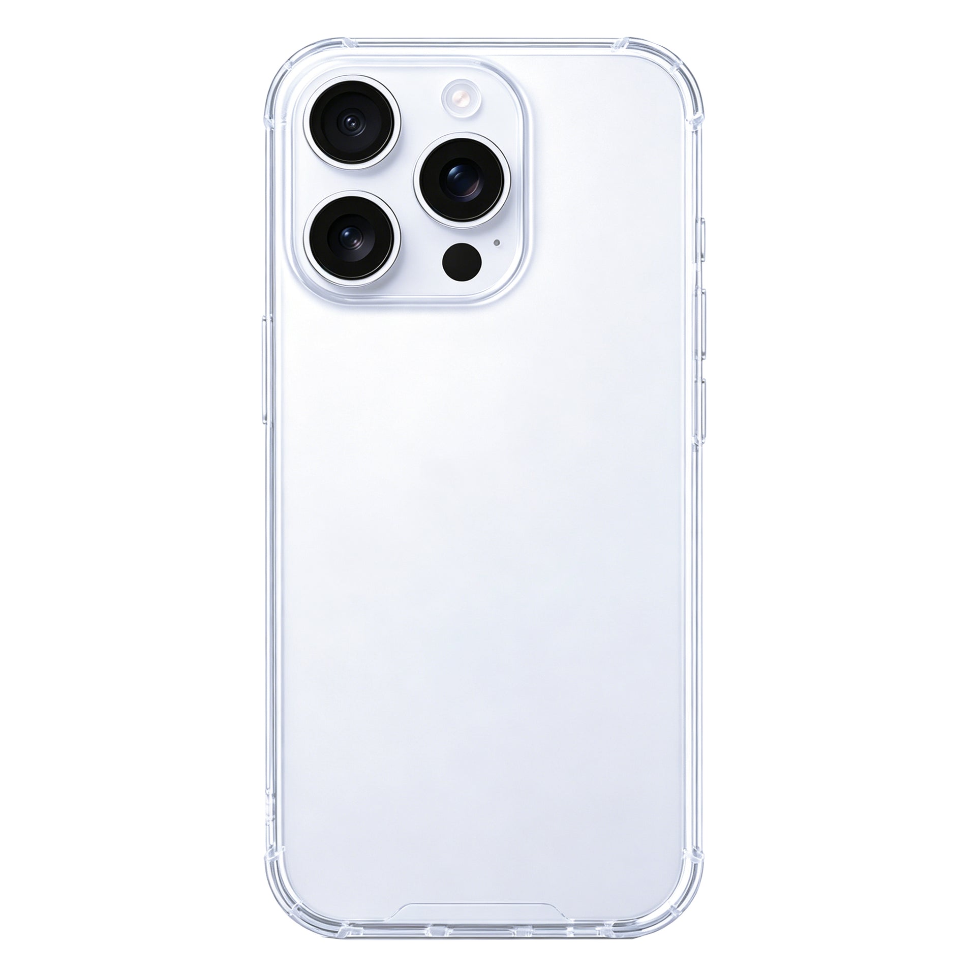 Rixus Anti-Burst Case For Apple iPhone 15 Pro Transparent