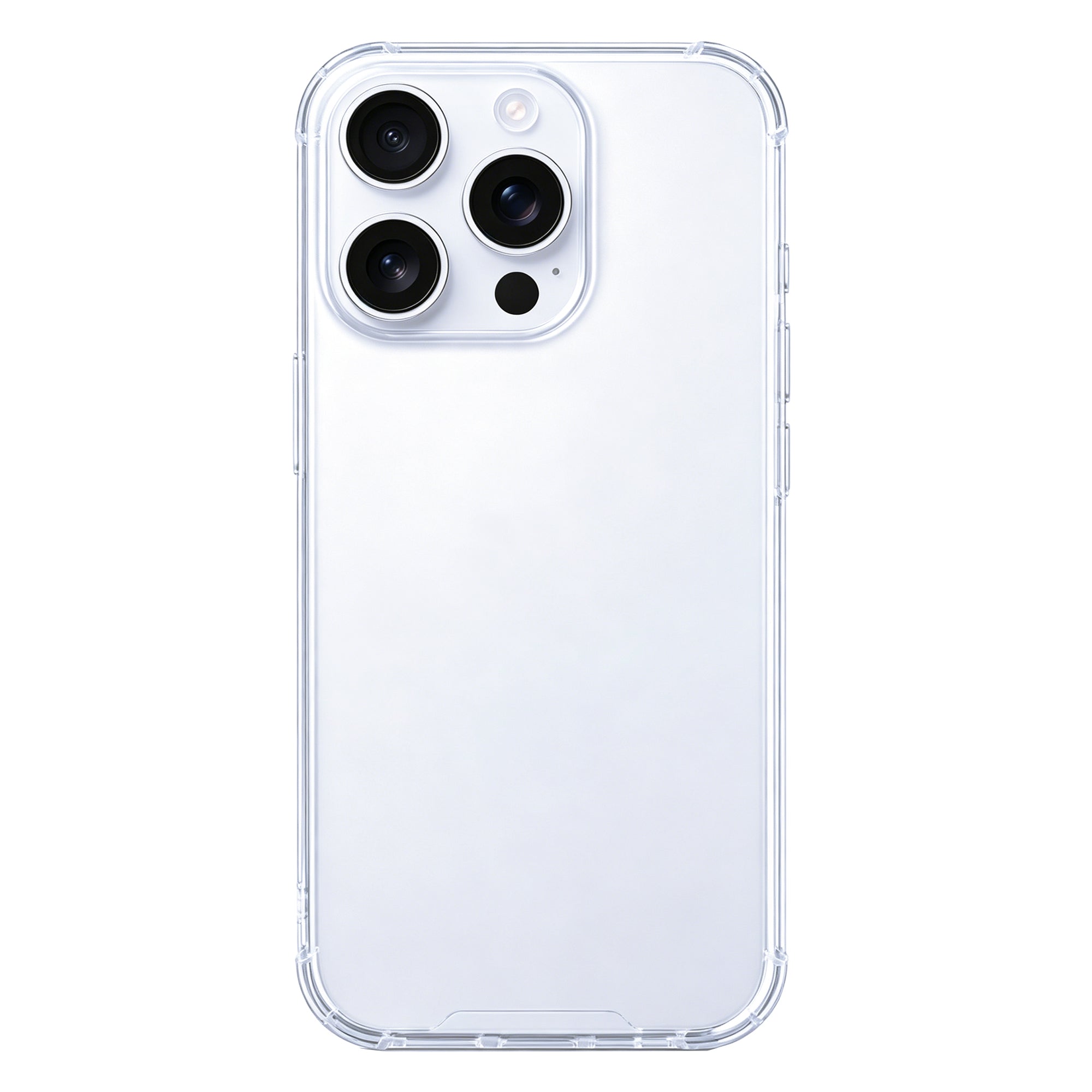 Rixus Anti-Burst Case For Apple iPhone 15 Pro Transparent