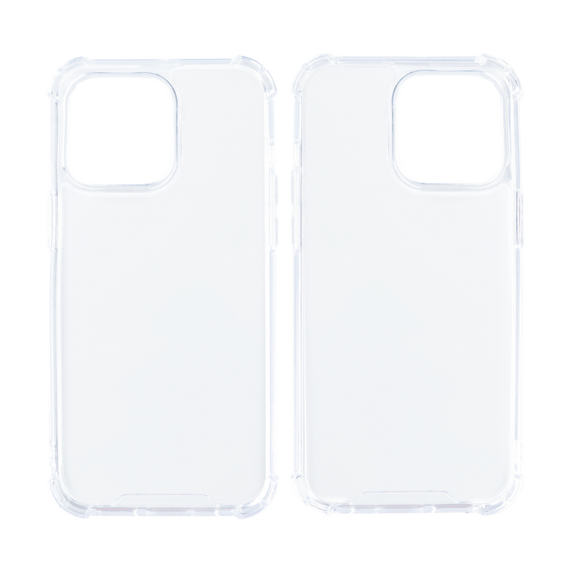 Rixus Anti-Burst Case For Apple iPhone 15 Pro Transparent