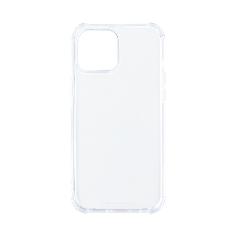 Rixus For iPhone 15 Anti-Burst Case Transparent