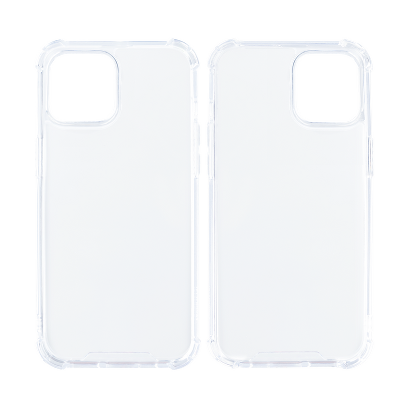 Rixus For iPhone 15 Anti-Burst Case Transparent