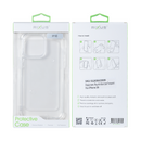 Rixus Anti-Burst Case For Apple iPhone 15 Transparent