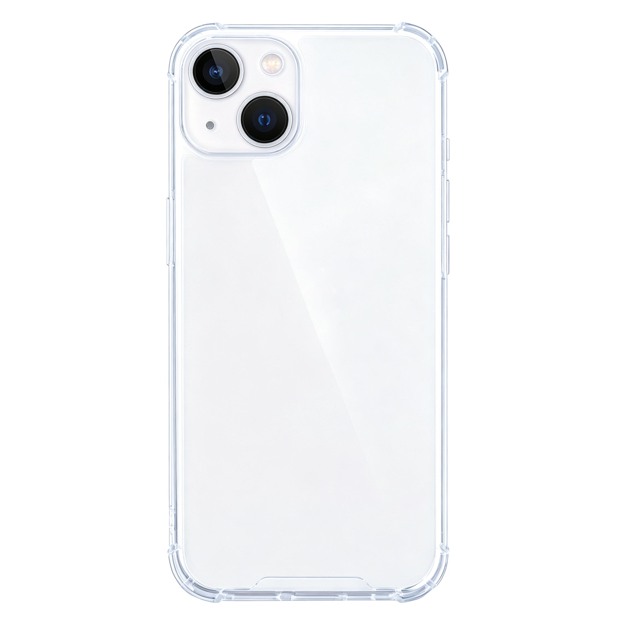 Rixus Anti-Burst Case For Apple iPhone 15 Plus Transparent