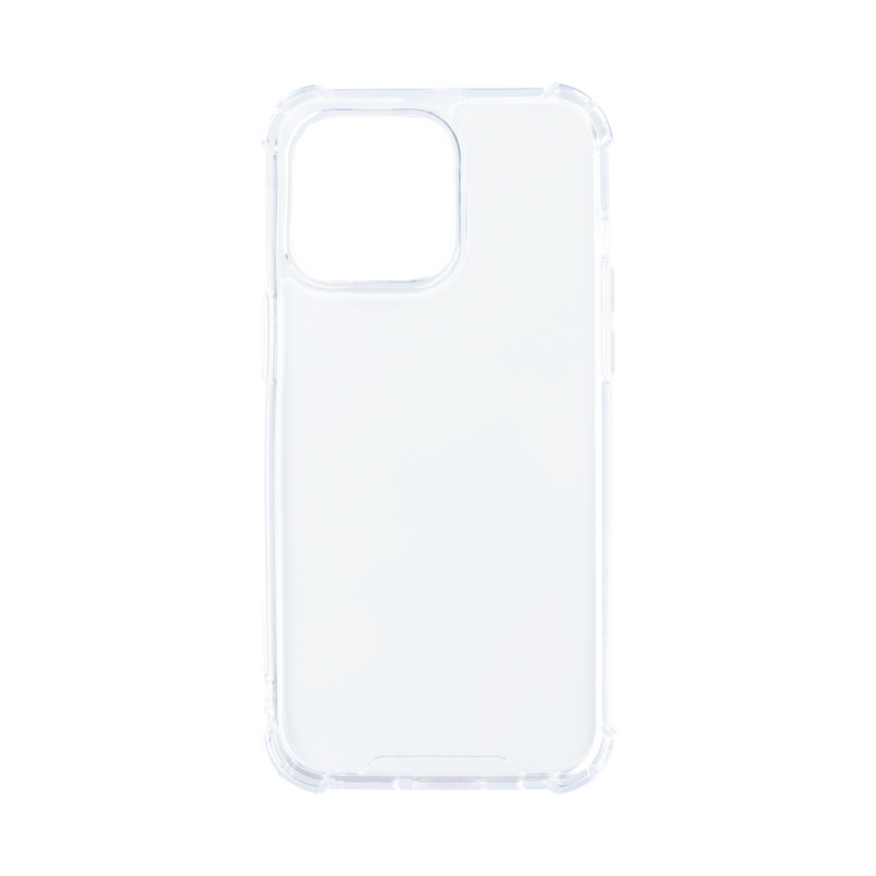 Rixus Anti-Burst Case For Apple iPhone 15 Plus Transparent