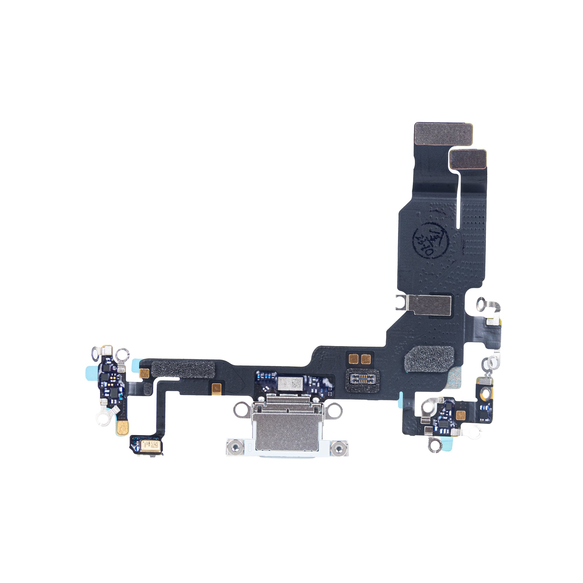 For Apple iPhone 15 System Charging Flex Blue Pulled