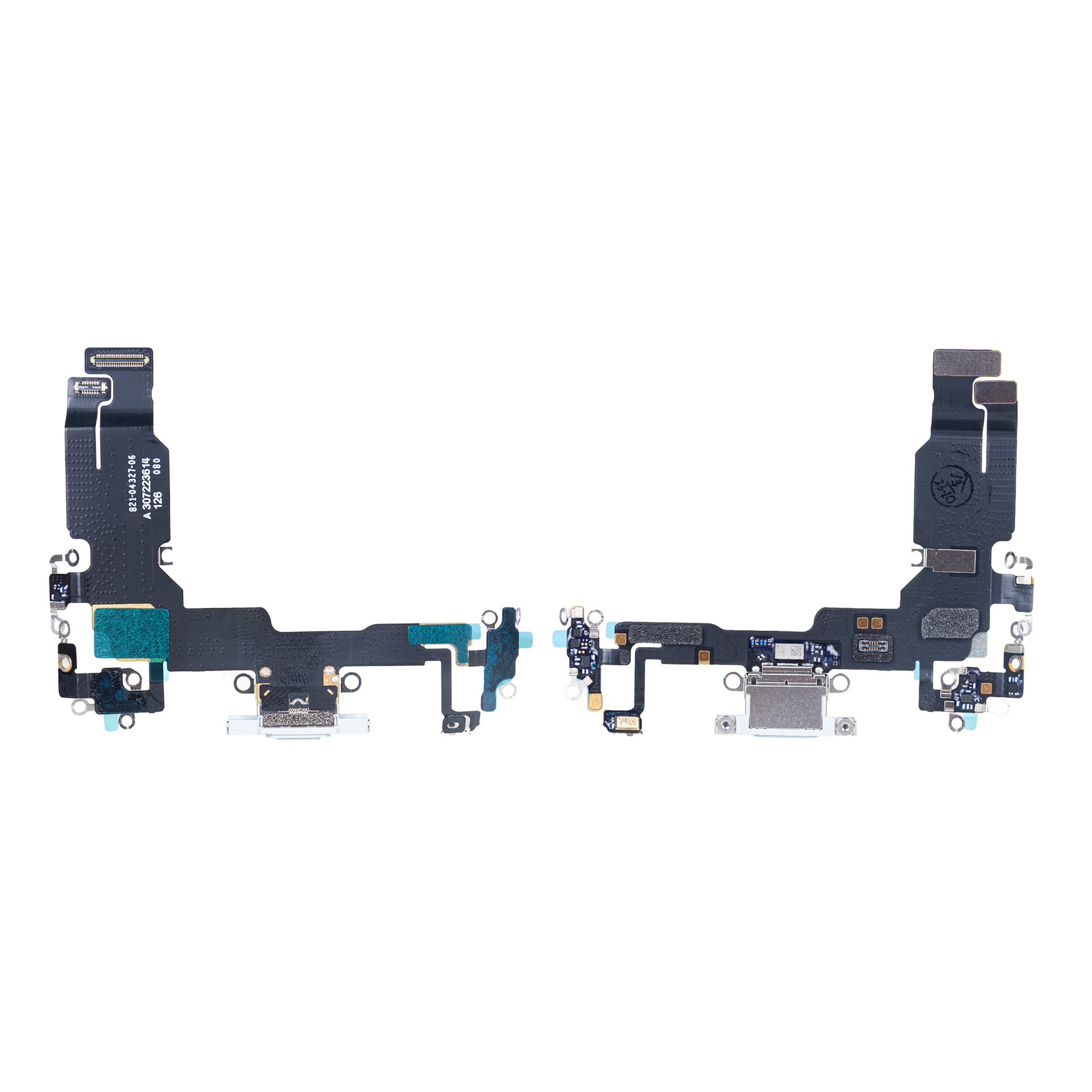 For Apple iPhone 15 System Charging Flex Blue Pulled