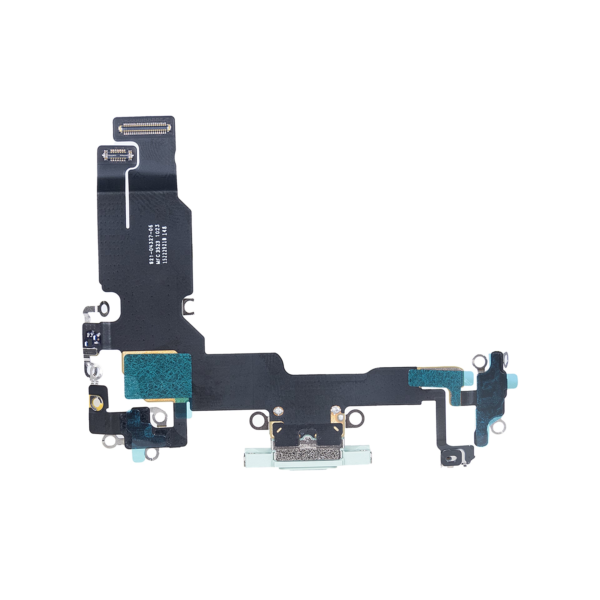 For Apple iPhone 15 System Charging Flex Green Pulled