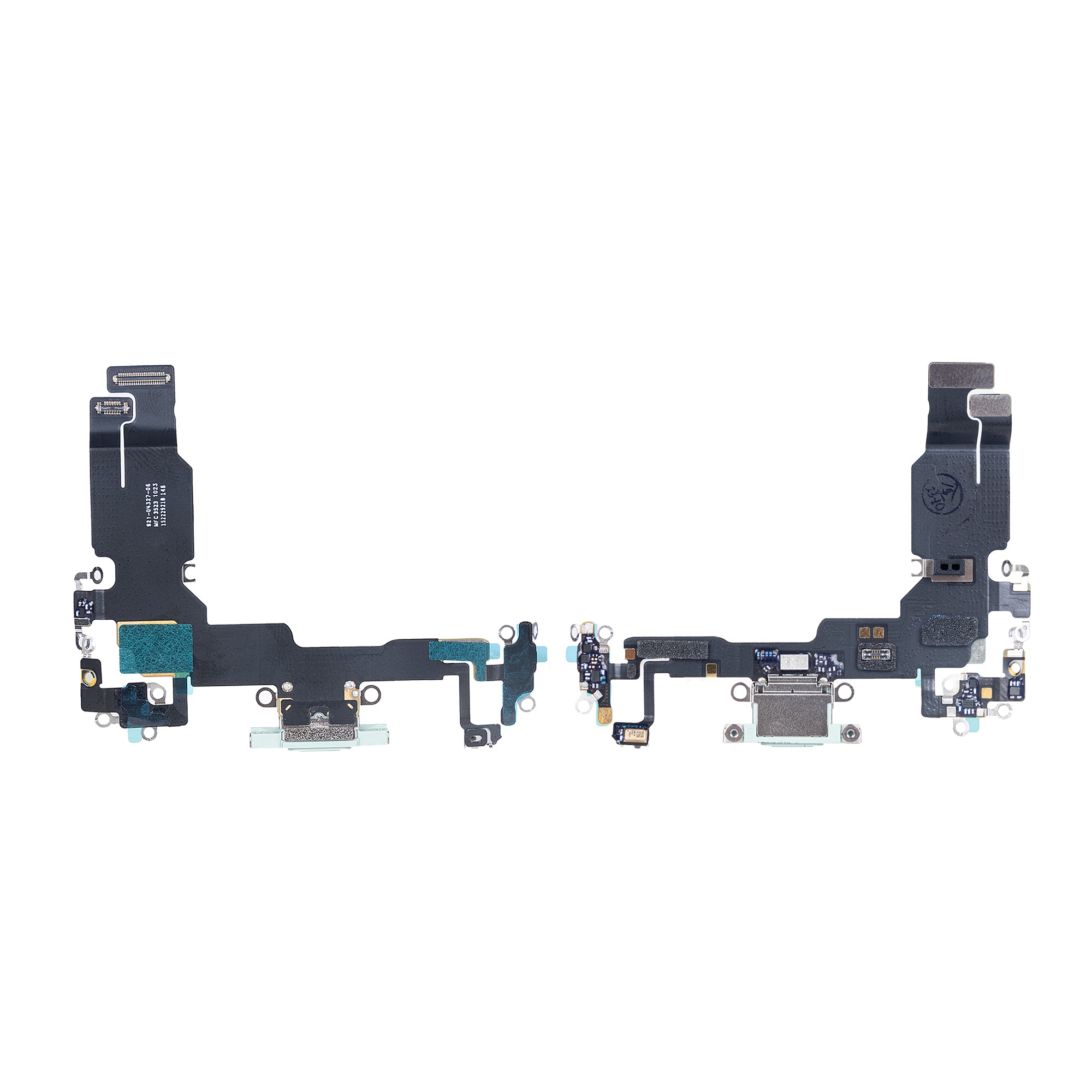 For Apple iPhone 15 System Charging Flex Green Pulled