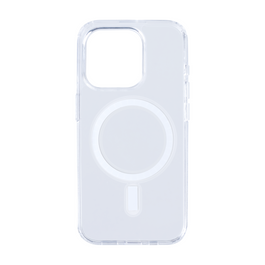 Rixus Magnetic Clear Case For Apple iPhone 15 Pro
